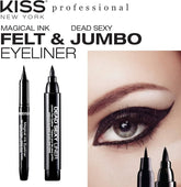 Kiss New York Professional Dead Sexy Eyeliner - Blackest Black